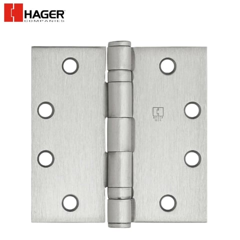 Hager – BB1191 – Full Mortise Ball Bearing Hinge / US32D NRP