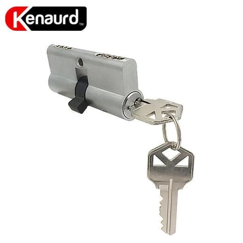 Profile Cylinder – Double Sided – 26D – Satin Chrome – KW1 (2-3/4″ 70mm)