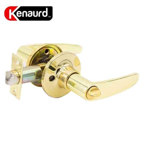 Kenaurd Premium Design #2 Entrance Leverset – Grade 3 – Bright Brass