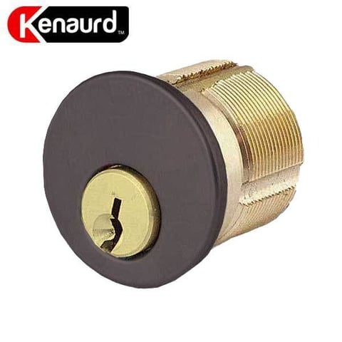 Premium Mortise Cylinder – 1″ – 10B – Oil Rubbed Bronze / Black – SC1