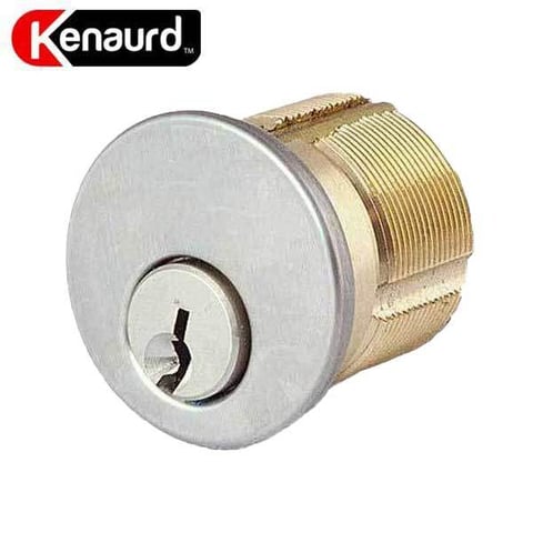 Kenaurd Premium Mortise Cylinder – 1-1/2″ – 26D – Satin Chrome – SC1