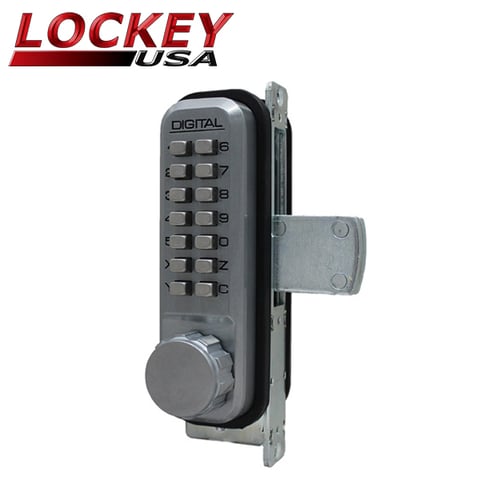 Lockey USA – 2900 – Mechanical Keyless Narrow Stile Deadbolt Lock