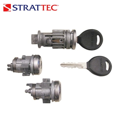Strattec – 1998-2008 Chrysler Ignition & Door Lock Set / 7012941