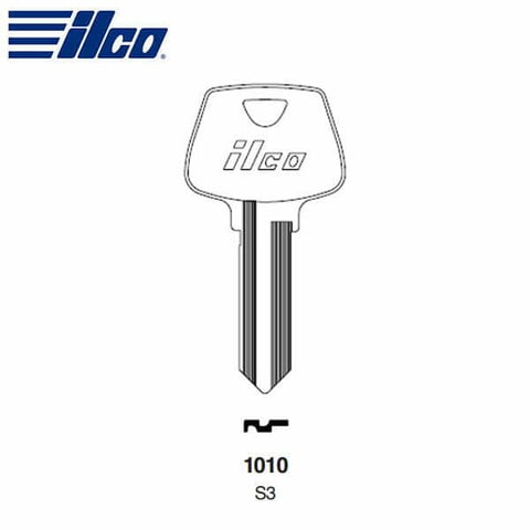 ILCO – 1010-S3 Sargent Key Blank