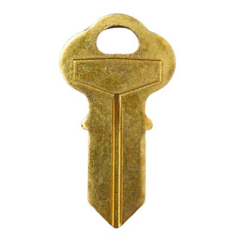 1041G CG1 Chicago Key Blank / Brass