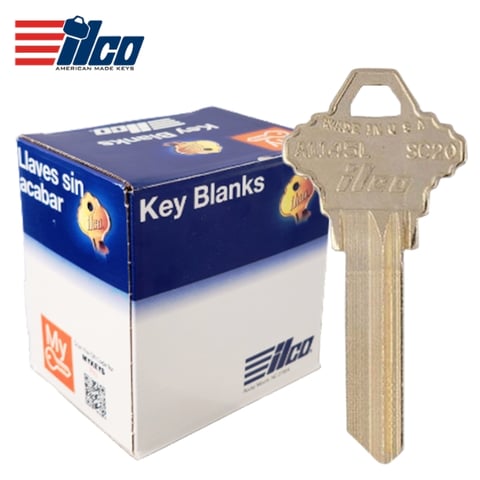 ILCO – A1145L-SC20 / Schlage Key Blank / 250 Pack