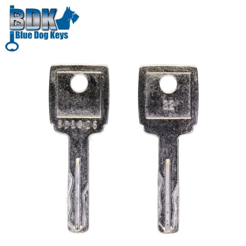 BlueDogKeys – BD1026 – Volvo High Security Plain Head #32