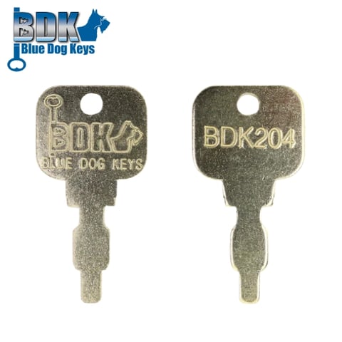 BlueDogKeys – BD204 – Equipment Honda Generator Blank Key