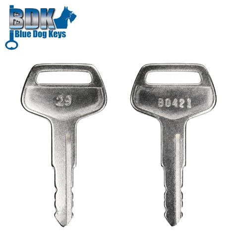 BlueDogKeys – BD421 – Komatsu / Kubota / John Deere