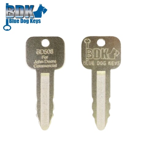 BlueDogKeys – BD508 – Equipment John Deere-Kubota Blank Key / 53630
