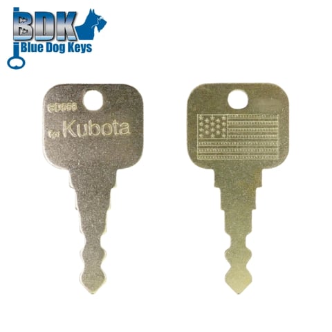BlueDogKeys – BD556 – Equipment Kubota Blank Key
