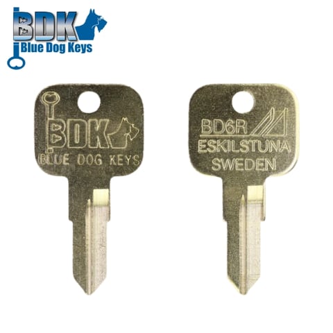 BlueDogKeys – BD6R – Mobella 900 Codes Southco Blank Key