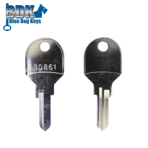 BlueDogKeys – BD861 – Arch Mailbox Lowes / Home Depot Blank Key