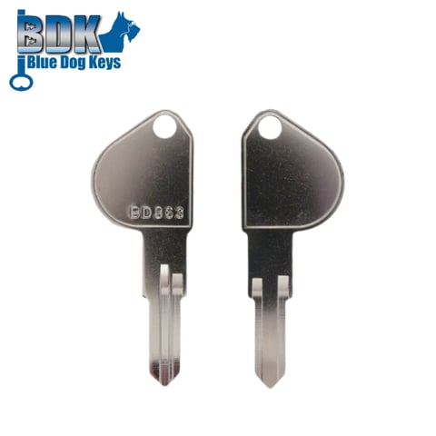 BlueDogKeys – BD863 – Arch Mailbox Lowes / Home Depot Blank Key