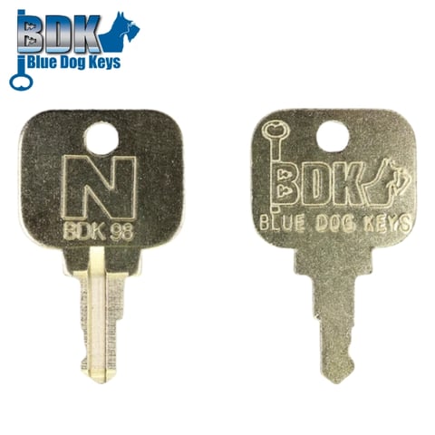 BlueDogKeys – BD98 – Electrical Panel NSR251 Blank Key – Eaton / WEM2