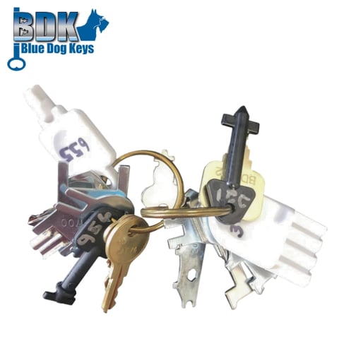 BlueDogKeys – BDDKS – Dispenser Key Set – 16 Keys