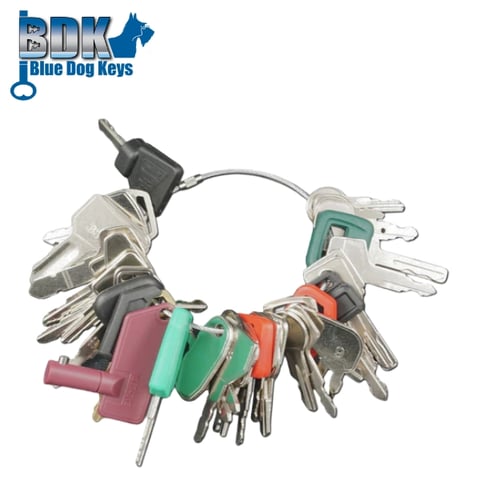 BlueDogKeys – BDEKS40 – Equipment Key Set – 40 Keys