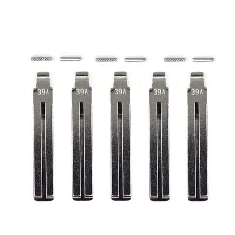 5-Pack Toyota/Kia TOY48 Flip Blade w/Pins for OEM Remotes