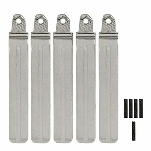 5-Pack Kia Flip Key Blade w/ Roll Pins for OEM Remotes