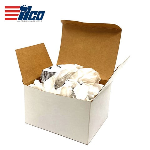 ILCO – HANS-SC4 / 6-Pin Hotel Key Blank / 100 Pack (HANS-SC4-100PK)