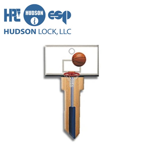 Hudson Lock Krafty Keys – Basketball Key Blank – SC1