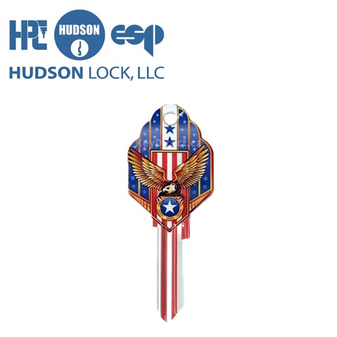 Hudson Lock Krafty Keys – Eagle Key Blank – KW1, KW10, WR5