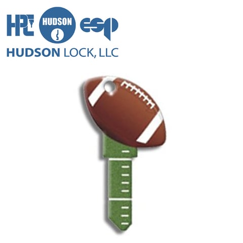 Hudson Lock Krafty Keys – Football Key Blank – SC1