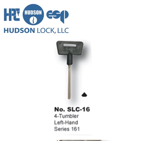HPC – SLC-16 Safe Change Keys – Diebold – 4-Tumbler Left Hand Series 161