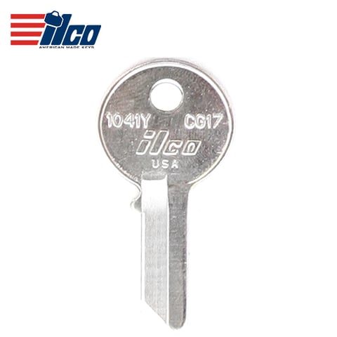 ILCO – 1041Y CG17 Chicago Key Blank