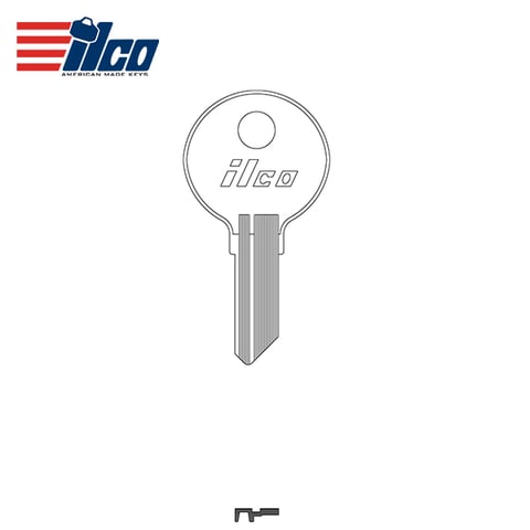 ILCO – 1069F National Cabinet Key Blank