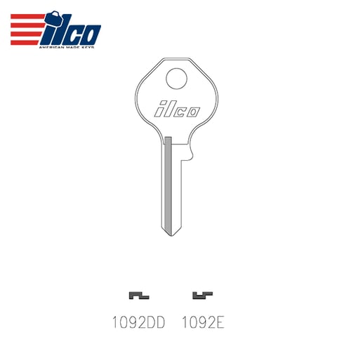 ILCO – 1092DD Key Blank