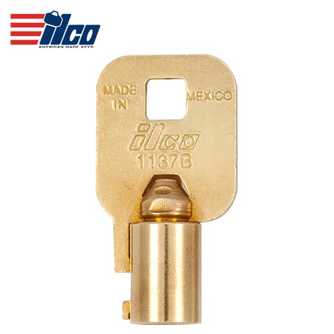 ILCO – 1137 Tubular Key Blank for Ace, Chicago, Fort and Ilco Locks