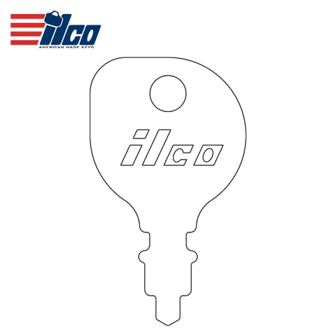 ILCO – 1148 Yard Tractor Key Blank