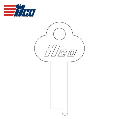 ILCO – 1270C Flat Steel Key Blank