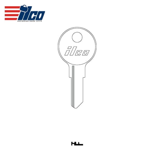 ILCO – 1654 / KB2 Kimball Furniture Key Blank