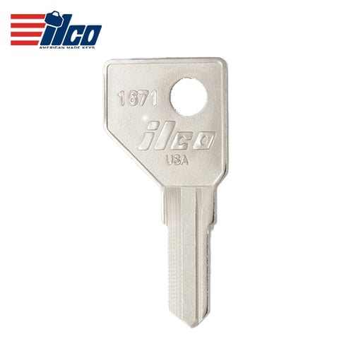 ILCO – 1671 First Watch Hickory Key Blank