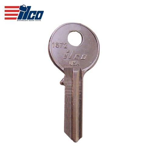 ILCO – 1672 Guard Security Key Blank