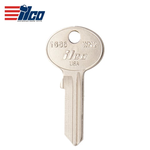 ILCO – 1686-WN2 Wind Mailbox Key Blank