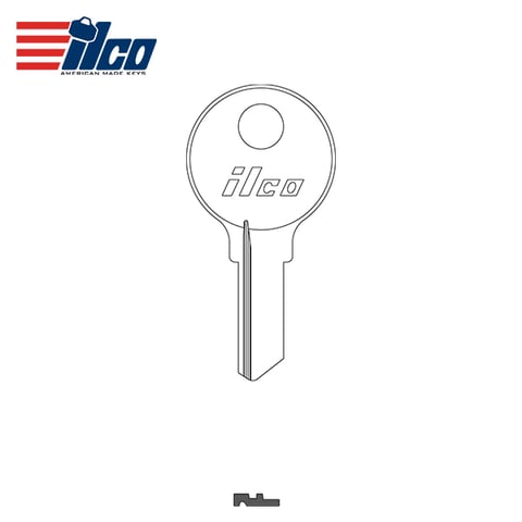 ILCO -1866-4 Pundra Key Blank