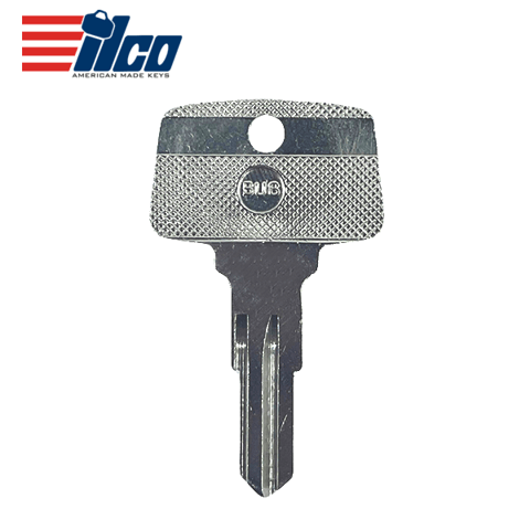 ILCO – X132 BU8 4-Wafer Cabinet Key – VW / Thule / Yakima