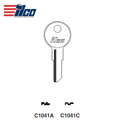 ILCO – C1041C Chicago Key Blank