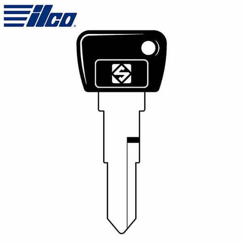 ILCO – CG1P-SI Cagiva Plastic Head Key Blank