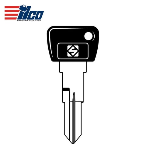 ILCO – CG2RP-SI Cagiva Plastic Head Key Blank