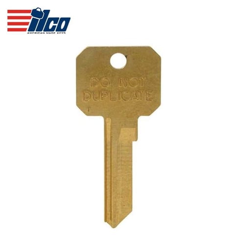 ILCO – DND-DE6 Do Not Duplicate Key Blank