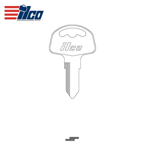 ILCO – HD57 Motorcycle Key Blank For Cagiva/Honda/Suzuki