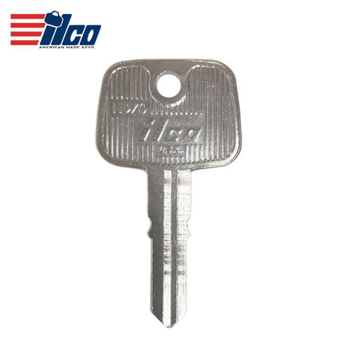 ILCO HD70 Honda Motorcycle Metal Key
