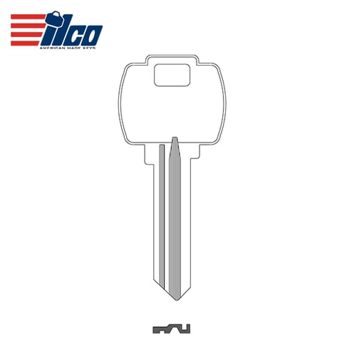 ILCO – KB1577G Falcon GA 6 PIN Key Blank