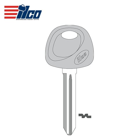 ILCO – KK8-P Kia Plastic Head Key