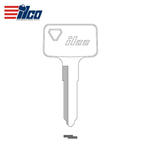 ILCO – KW14R Kawasaki Motorcycle Key Blank