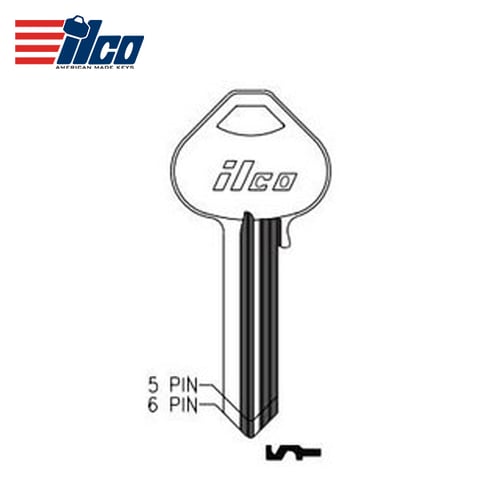 ILCO – N1011P RU52 RUSSWIN Key Blank